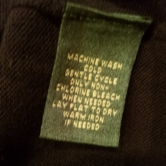 Ralph Lauren Pull Over V-neck Sweater Size Small - Picture 5 of 5